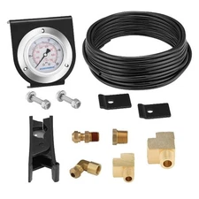 Measureman Air Pressure Gauge Kit for Semi Truck Suspension, Onboard Load Scales