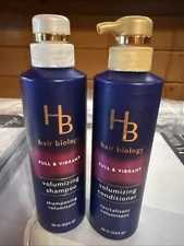 Hair Biology Full & Vibrant Volumizing Shampoo & Conditioner Set 12.8oz NEW