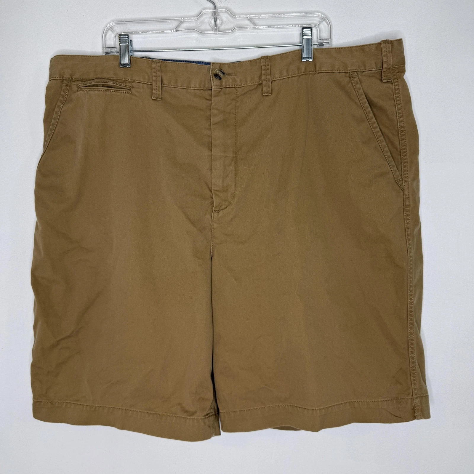 Polo Ralph Lauren Shorts Mens 42 Beige Chino Relaxed Fit 10" Summer Casual