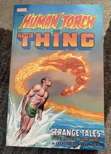 Human Torch & Thing Strange Tales Complete Marvel Comics OOP Fantastic Four TPB