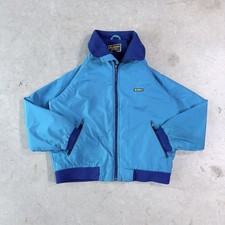 Vintage 90s Oshkosh B'Gosh Blue Fleece Lined Outdoors Jacket
