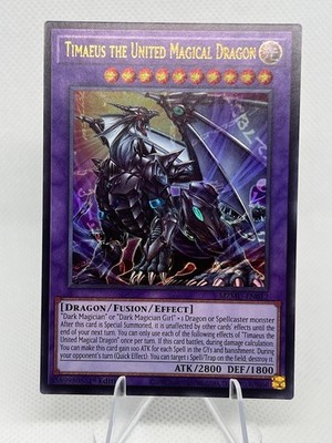 Yugioh! Timaeus the United Magidragon Maze of the Muertos MZMU-EN012