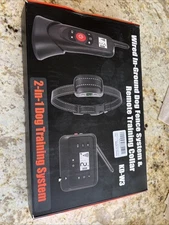 Remote Dog Training Collar & In-ground Electronic Containment Fence System Combo