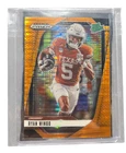 2025 Panini Prizm Draft Picks Football Orange Pulsar Ryan Wingo #1