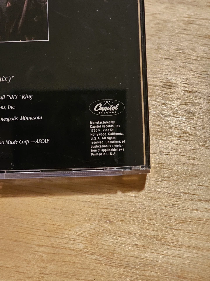 dáKrash Self Titled CD 1988 Capitol Records Da Krash VG Foto 4 de 4