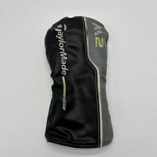 Taylormade M2 Leather Driver Head Cover - Black/Gray/Lime