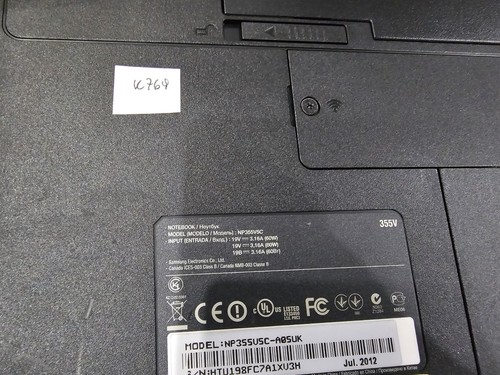 K769 Samsung NP355V5C Laptop AMD A6 6GB RAM 500GB Hdd Windows 7 Radeon Office - Picture 18 of 18