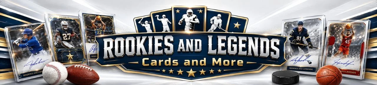 Rookies And Legends Cards and More Banner