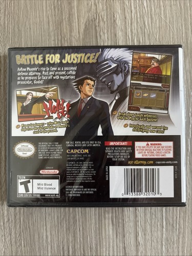 Phoenix Wright: Ace Attorney Trials and Tribulations (Nintendo DS, 2007) - Picture 2 of 4