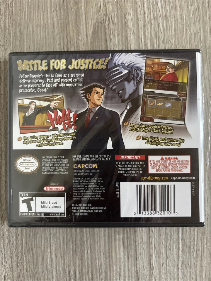 Phoenix Wright: Ace Attorney Trials and Tribulations (Nintendo DS, 2007) - Image 2 of 4