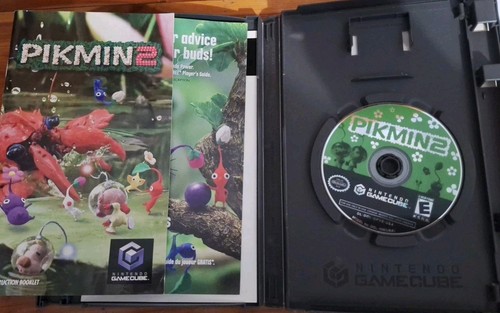 Pikmin 2 Nintendo GameCube Complete (CIB) Black Label Authentic Inserts - Picture 3 of 3