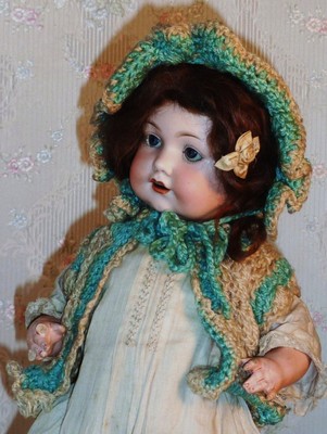 Antique Bisque Doll 14 in A.M. 4 D. R. G. M. 26 1/1 Armand Marseille Beautiful!!