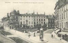 BOURG - Avenue Alsace Lorraine et square Lalande  ....   (Ref. F3712)