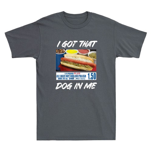 I Got That Dog In Me Funny Hot Dogs Graphic Humor Saying Vintage Men's T-Shirt - Bild 6 von 8