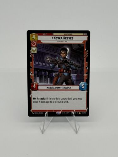 3X - Koska Reeves - Star Wars Unlimited - SOTG - Playset - Rare - NM - 150/262 - Picture 2 of 3