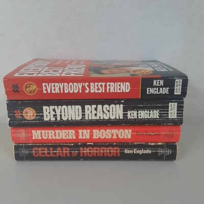 4 VTG Ken Englade True Crime Books St. Martins Real Horror Stories