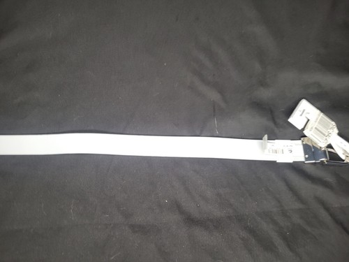 Calvin Klein Mujer Reversible Estampado Cuero Cinturón Gris Multi Grande 38" **NUEVO CON ETIQUETAS* - Imagen 6 de 10