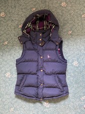 JACK WILLS Ladies Duck Down & Feather Gilet Size 10 - Very good  Condition