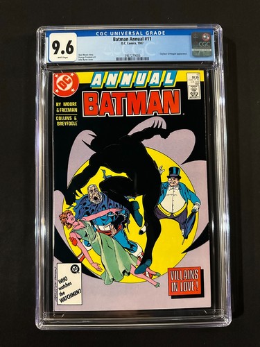 Batman Annual #11 CGC 9.6 (1987) - Clayface & Penguin app