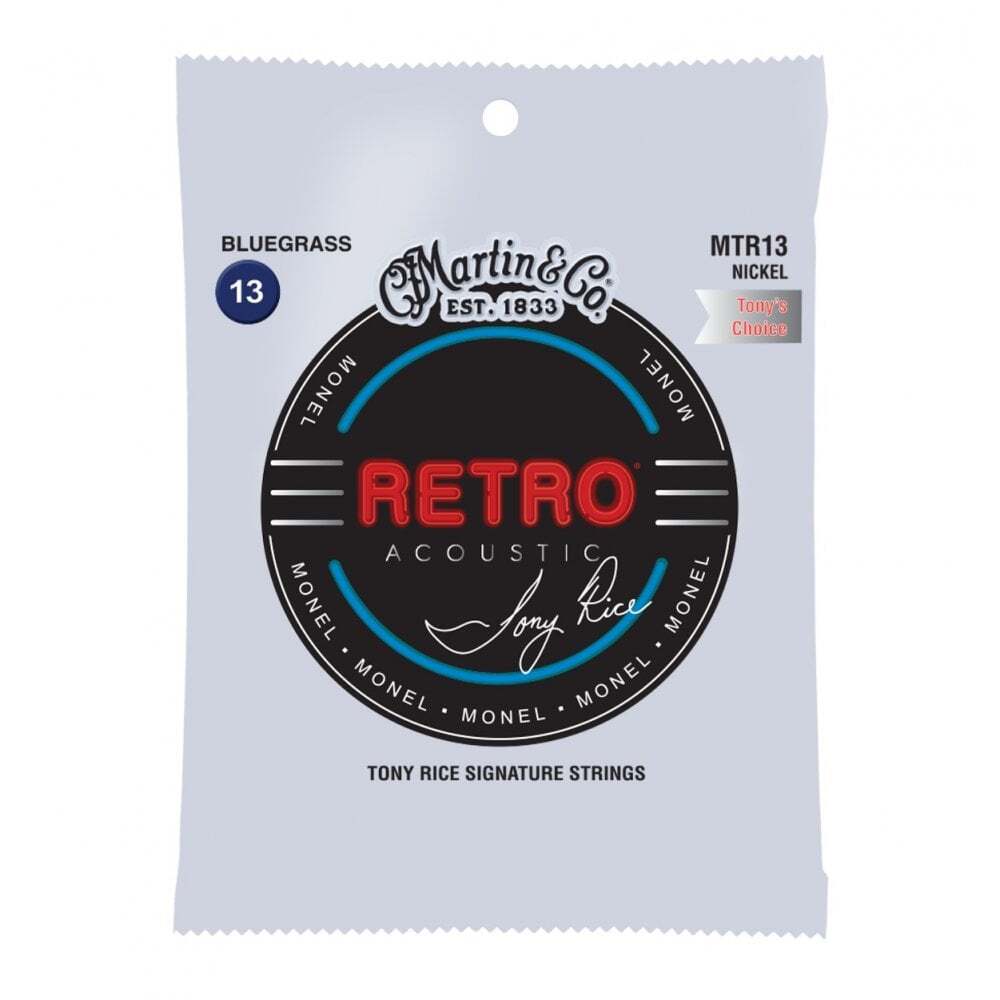 Martin RETRO Tony Rice Monel Wound 13-56 Acoustic Guitar Strings