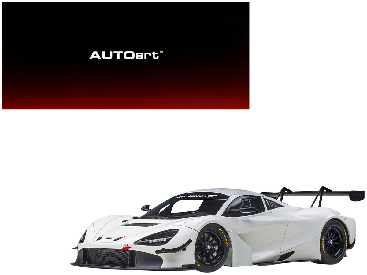 自動車 AutoArt 1/18 McLaren 720S GT3 AUTOart 1/18 マクラーレン 720S GT3 （メタリック・ブルー）＊開閉