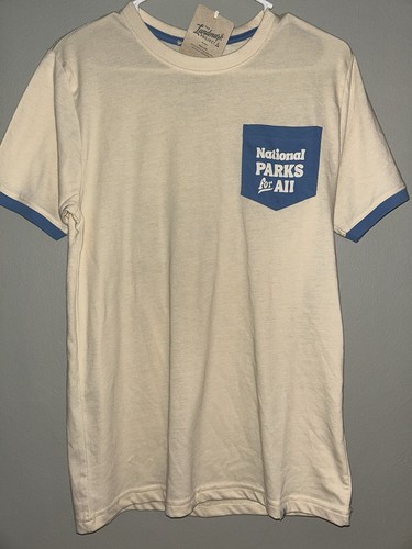 THE LANDMARK PROJECT MENS NATIONAL PARKS FOR ALL T SHIRT SIZE LARGE NWT - 第 1/4 張圖片
