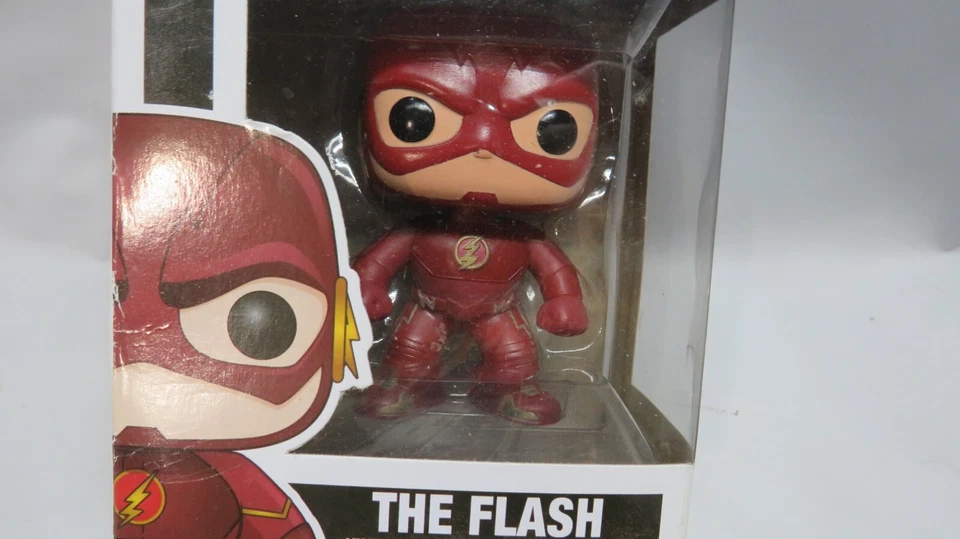 Телевизионная фигурка DC The Flash Funko Pop новая нераспакованная 213 в коробке повреждена - Изображение 2 из 4