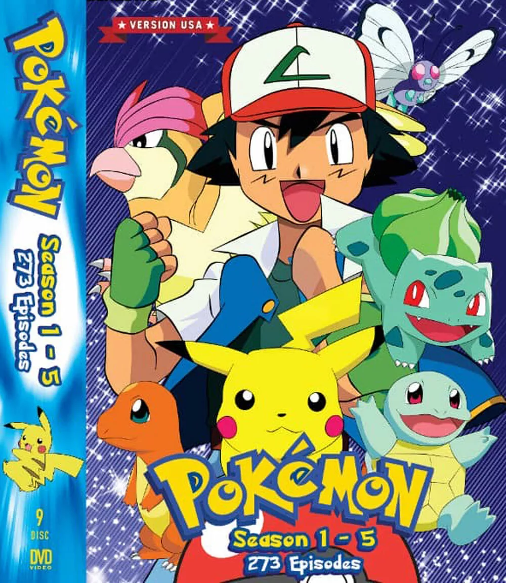 Pokémon 4ª Temporada Completa E Dublada Em Dvd