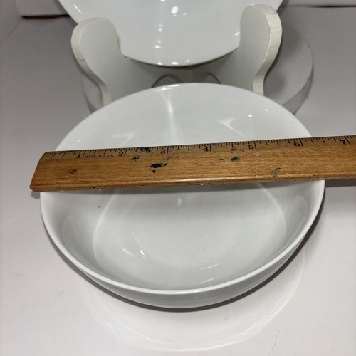 Everyday White by Fitz & Floyd Porcelain Soup/Cereal Bowls Set of 2 - 6.25 In - Picture 2 of 3
