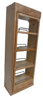Rev-A-Shelf 432-WF-6C 432 Serie 6 '' Herausziehen Schrank Füller Regale Natürlich