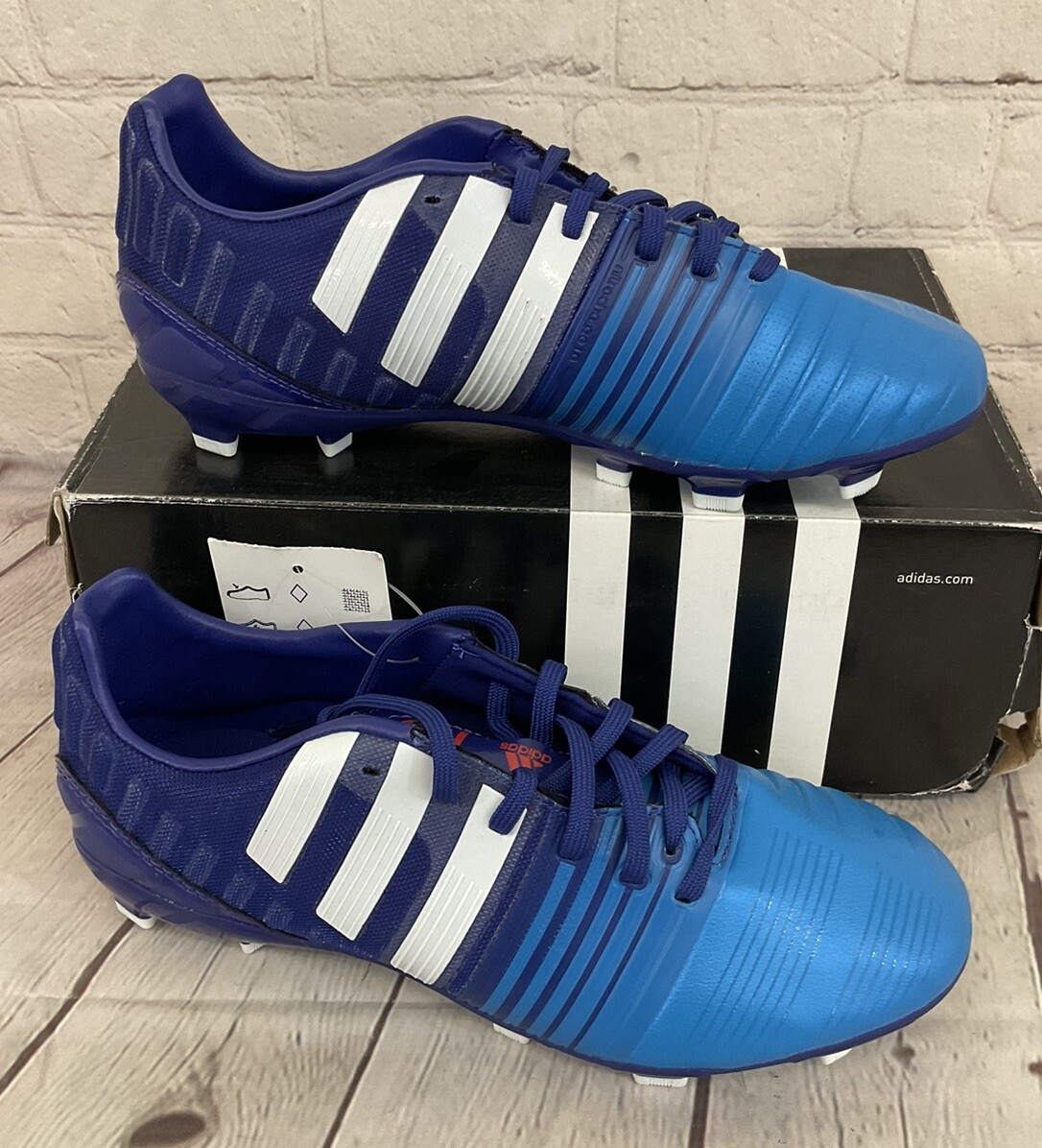 Blue Footwear Adidas Nitrocharge Blue Adidas Nitrocharge FG J