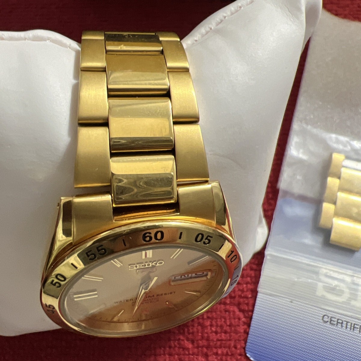 SEIKO 5 7S26-02T0 SNKE04J1 Automatic 21J Men's Gold Edition | eBay