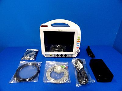 #ad PACE TECH Vitalmax 4000 Color Monitor W New SpO2 EKG NBP Leads amp; Adapter 12310 $629.99
