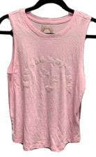  58 NWT Spiritual Gangster Brand Solid Pink Desert Gigi Muscle Tank