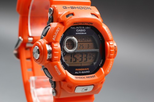 CASIO G-SHOCK RISEMAN G-9200R Rescue Orange Quartz Men's Watch - Picture 5 of 11