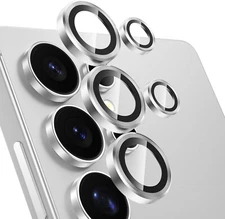 For Samsung Galaxy S25 Ultra/S25 Plus/S25 Metal Rings Camera Lens Protector