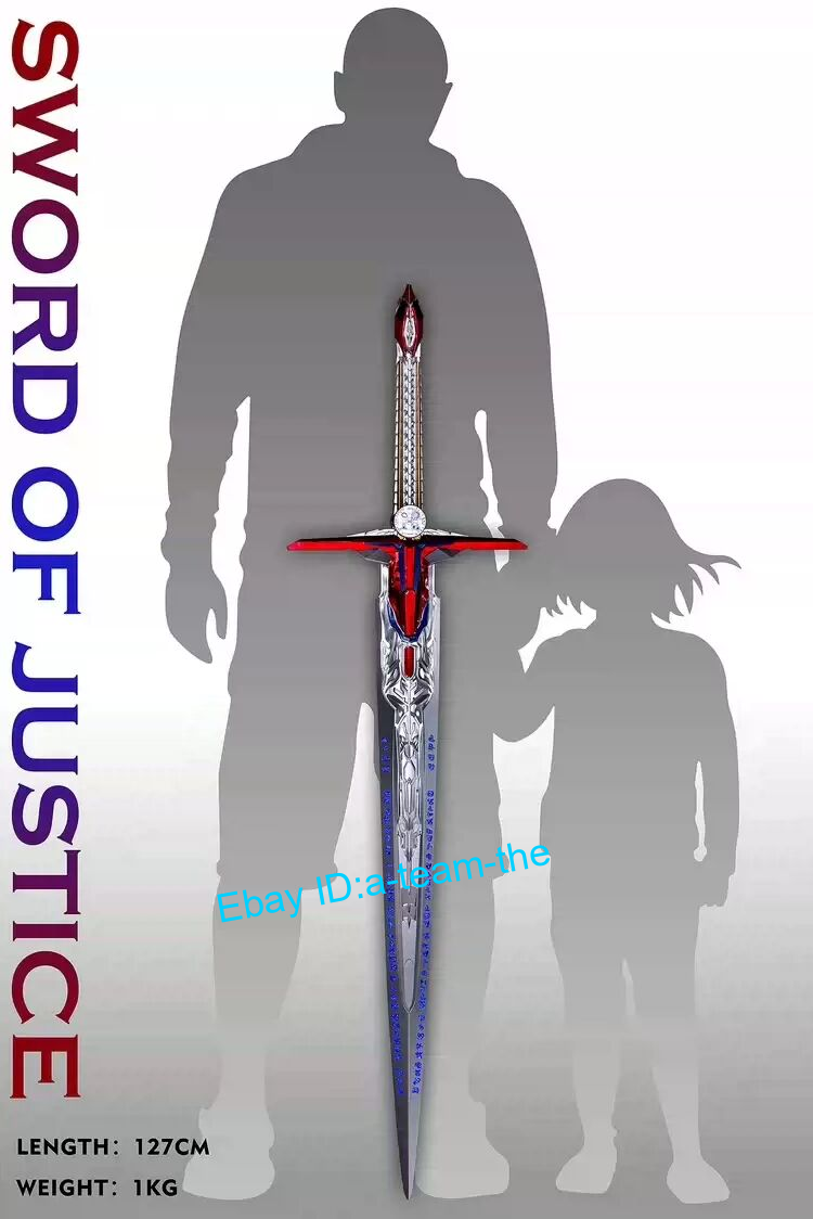 Aat Apx-04 Alien Attack Toys Sword of Justice 1/1 Weapon Cosplay