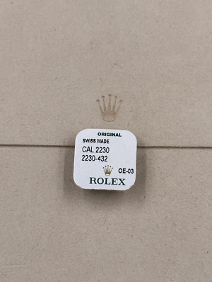 Genuine Rolex 2235 2230-432 Balance Complete, New Factory Sealed