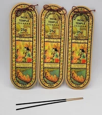 Song of India Incense Sticks (Indian Temple)- 75 Gram (60 Stick) (3 x 25 Packs)