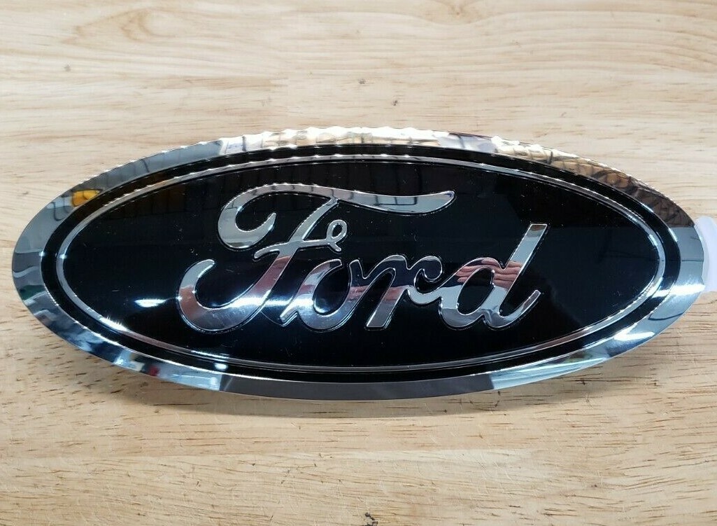 Buy NEW 20212023 Ford F150 Rear BLACK Oval Tailgate Emblem, OEM Ford