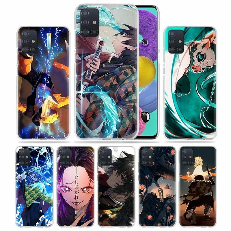 Demon Slayer Anime Phone Case For Samsung A01 A02s A11 A21 A31 A51 A52 A71 A72