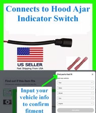 fits Ford Hood Latch Ajar Indicator Switch Connector Plug Pigtail Harness Wiring