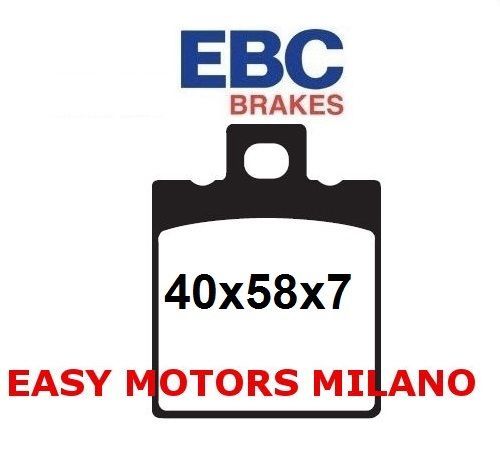 FA047HH EBC Paire Plaquettes de Frein Avant Sint. Ducati Gtl Gtv Pantah 500 Cc - Photo 1/1