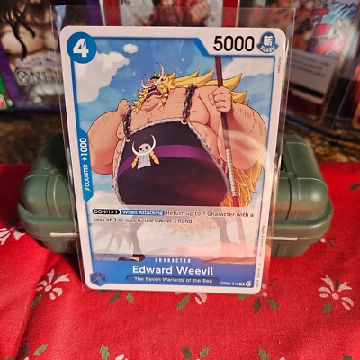 Edward Weevil OP08-042 Two Legends One Piece Card Game - English NM
