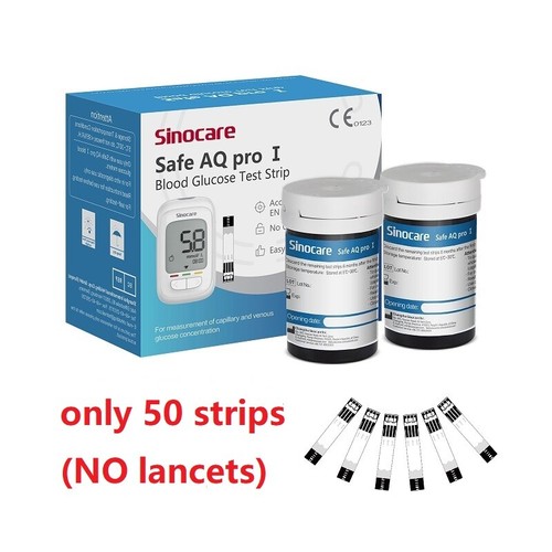 AQ PRO Blood Glucose Monitor Diabetes Test OR Blood Sugar Test Strips OR lancets - Picture 13 of 16