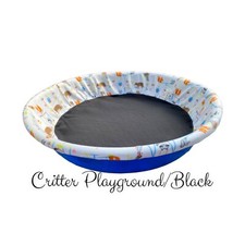 Large Fleece Whelping Kiddie Pool Liner for Dogs 50 Pounds