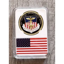 AIR FORCE 1st SPECIAL OPERATIONS WING Challenge Coin with case.