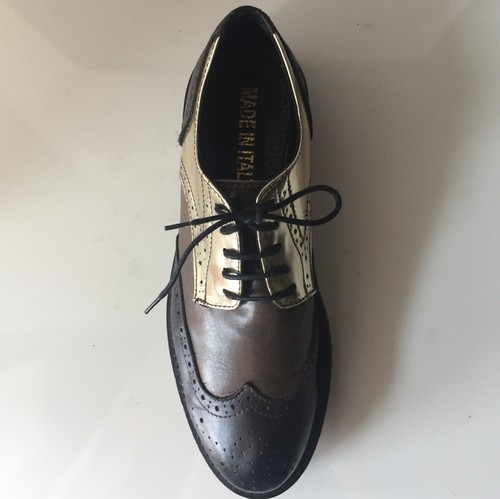Scarpe donna Pelle Made In Italy stile Church Leather - 40IT | eBay