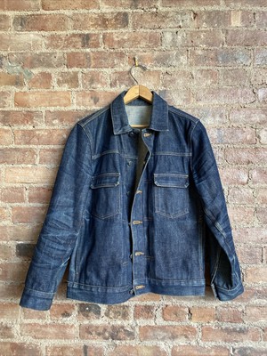 blue jean work jacket