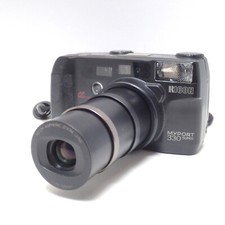 EXC Ricoh Myport 330 Super Black 38-130mm Point Shoot Free shipping JL05-03P